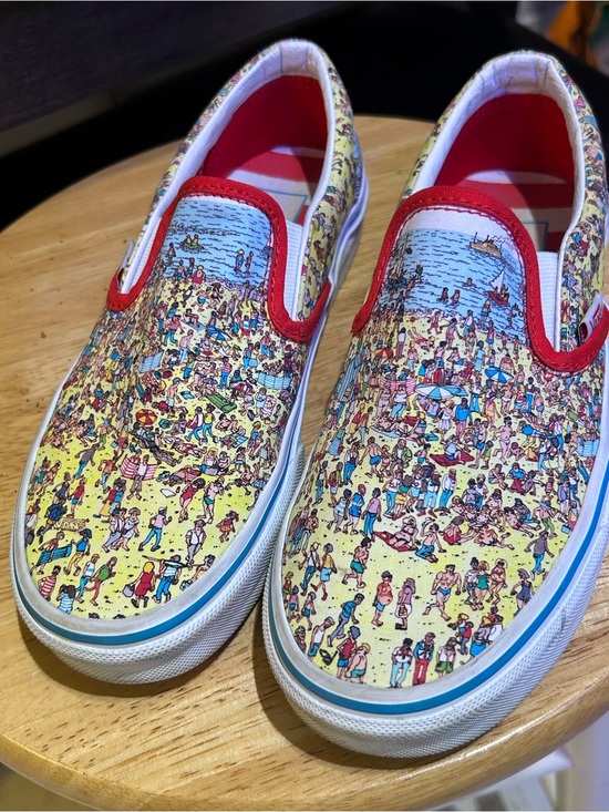 Vans Shoes - Vans x Where’s Waldo Beach Classic Slip On Sneakers Women’s 5.5 / Men’s 4
